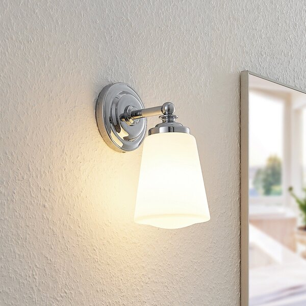 Fali Lámpa Arcchio, Mahdi, dimmable, Fémes, Fürdőszoba, Üveg, Modern