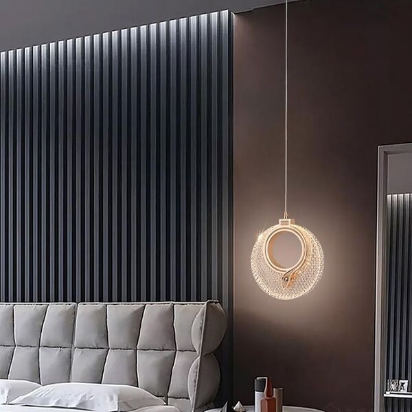 Kristály Csillár LHJ110-1CP LIGHT ROSE GOLD