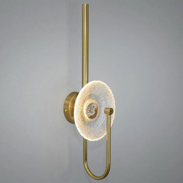 FALI LÁMPA LED LHJ072-W BRUSH GOLD