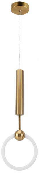 LED függőlámpa LHJ059-1CP Brush Gold