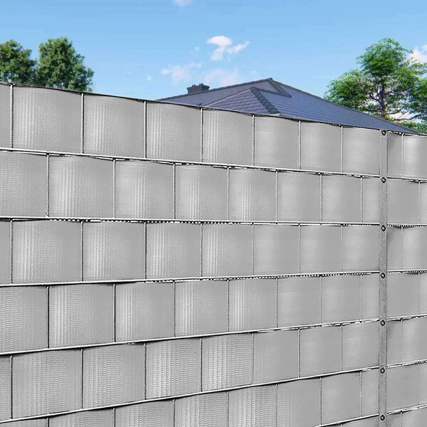 Springos 20 db-os Rögzítőkapcsok kerítésszalaghoz, 19cm - Világosszürke