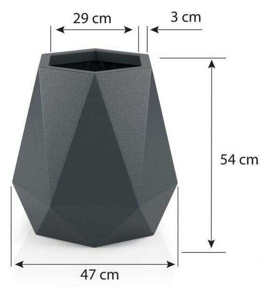 Designer pot monumo flavi 2 színválaszték