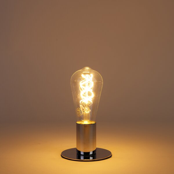 5 darabos E27 LED spirál filament izzókészlet ST64 5W 400 lm 2200K