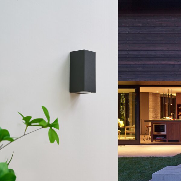 Kültéri Lámpa Lucande, Lavina, dimmable, Szürke, Erkély, Fém, Modern