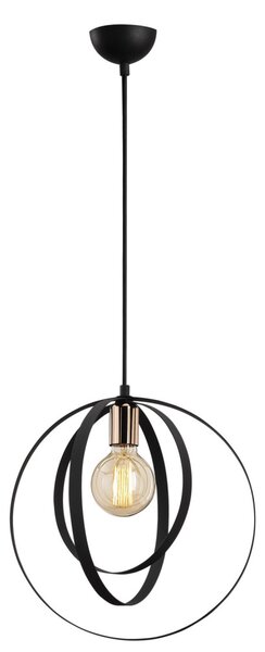 Vaveyla 446-S fekete fém függőlámpa, Ø35 cm