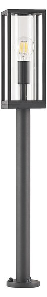 Kültéri Lámpa Lindby, Giavanna, dimmable, Fekete, Üveg, Modern