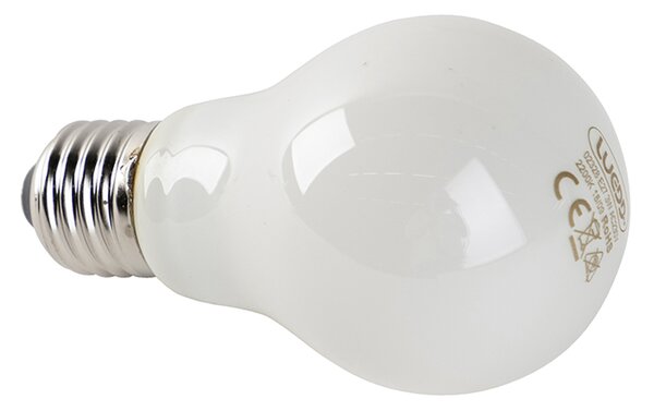 5 db-os készlet E27 LED lángszál izzó opál üveggel 3W 250lm 2200K