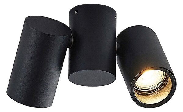 Mennyezeti Lámpa Arcchio, Gesina, dimmable, Fekete, Nappali, Fém, Modern