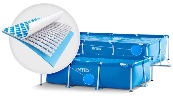 Intex Fémvázas medence, javító készlettel 450x220x84cm (28273)