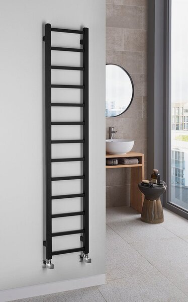 Sapho Sapho, METRO LIGHT fűtőelem 300x1500 mm, fekete matt, IR446TB
