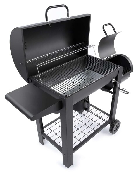 Fieldmann FZG 1018 Grill füstölővel, Fekete