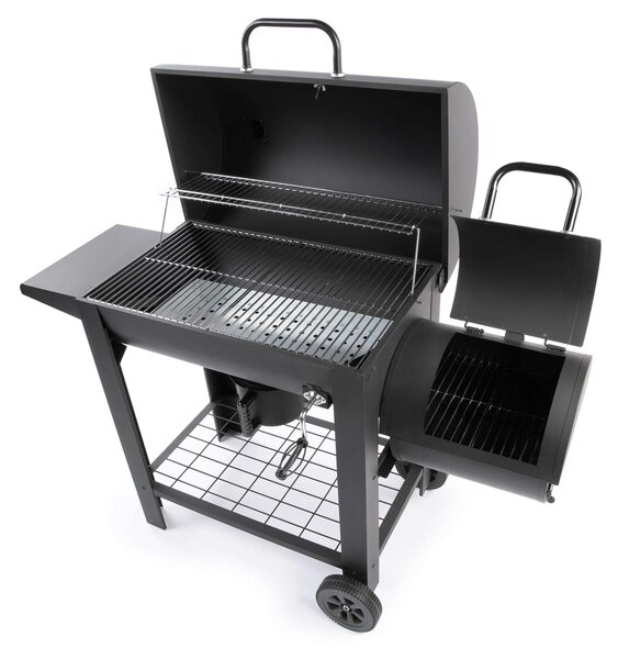 Fieldmann FZG 1018 Grill füstölővel, Fekete