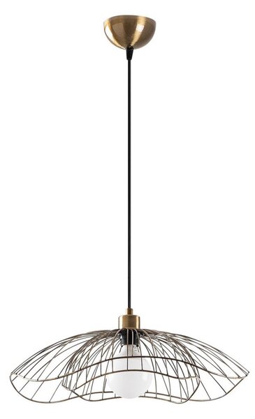 Farac 6381 vintage vas függőlámpa, Ø50 cm
