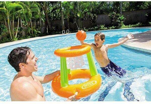 Intex Floating Hoops felfújható Kosárlabda palánk + labda 55x67cm (58504NP)