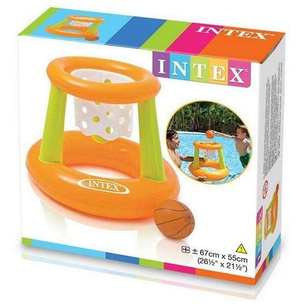 Intex Floating Hoops felfújható Kosárlabda palánk + labda 55x67cm (58504NP)