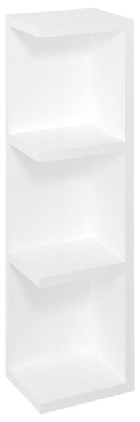 Sapho Sapho, RIWA nyitott polc 20x70x15cm, bal / jobb, fehér (RW250), RIW250-0030