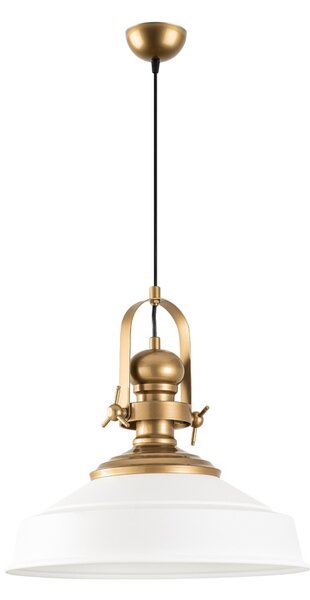 Craft 13982 fehér fém függőlámpa, Ø41 cm