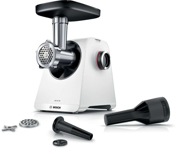 Bosch Serie 4, Húsdaráló, MultiPower Series 4, 1900 W, Fehér, Fehér, MFWS420W