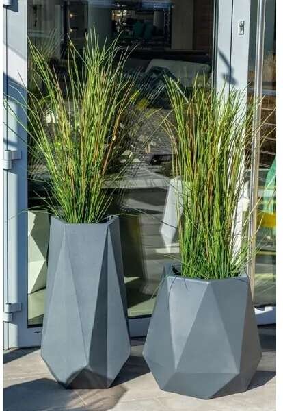 Designer kaspó MONUMO SIENA 2 színválaszték 75cm magas | SIENA-ANTR