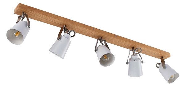 Mennyezeti Lámpa Lindby, Blana, dimmable, Fa, Nappali, Fa, Skandináv
