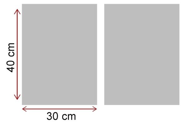 2P3040MDFCIZ-003 MDF falikép, 2 db-os szett