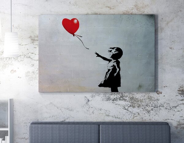 WY06 Banksy vászonkép, 50 x 70 cm