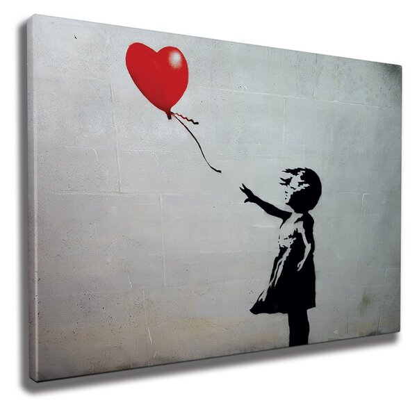 WY06 Banksy vászonkép, 50 x 70 cm