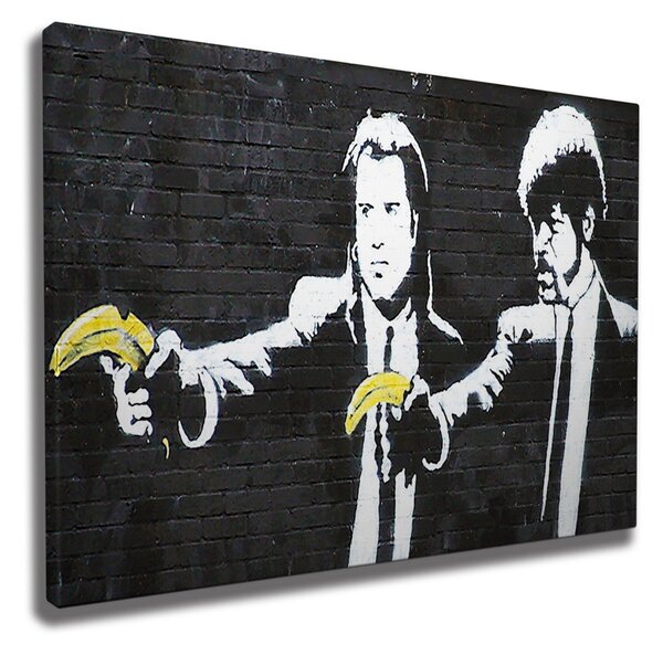WY65 Banksy vászonkép, 50 x 70 cm