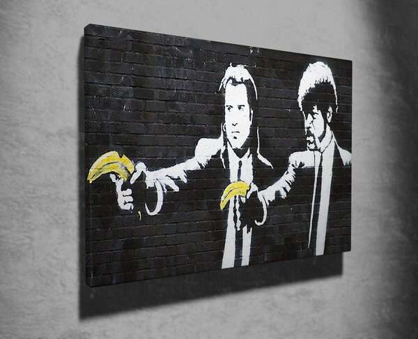 WY65 Banksy vászonkép, 50 x 70 cm