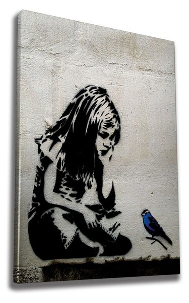 WY49 Banksy vászonkép, 50 x 70 cm