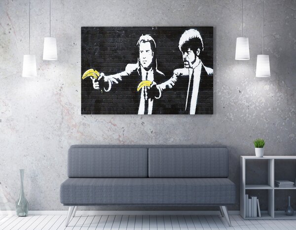 WY65 Banksy vászonkép, 50 x 70 cm