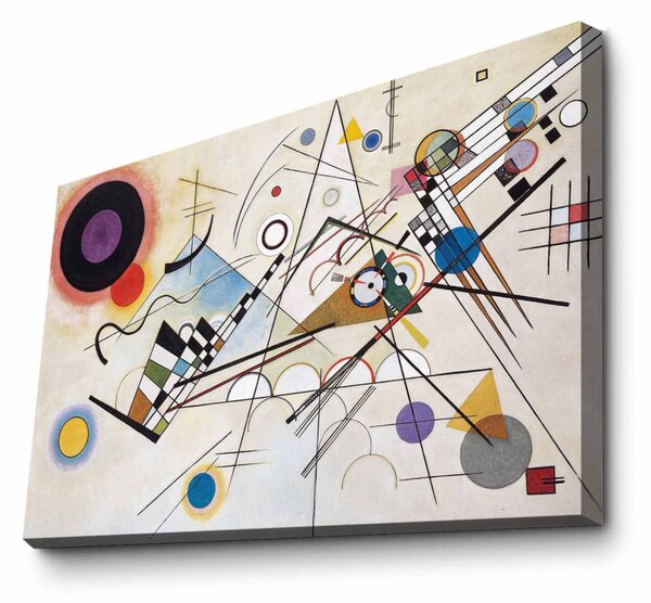 4570KANDINSKY006 Kandinsky vászonkép, 45 x 70 cm