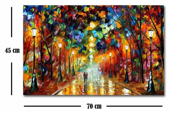 FAMOUSART-073 vászonkép, 45 x 70 cm