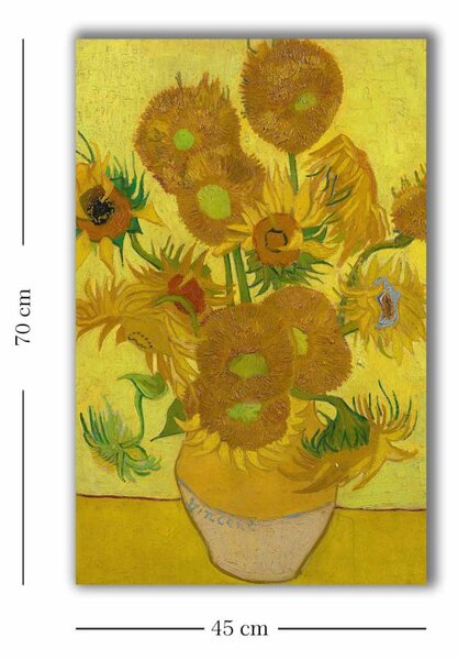 4570VANGOGH023 Van Gogh vászonkép, 45 x 70 cm