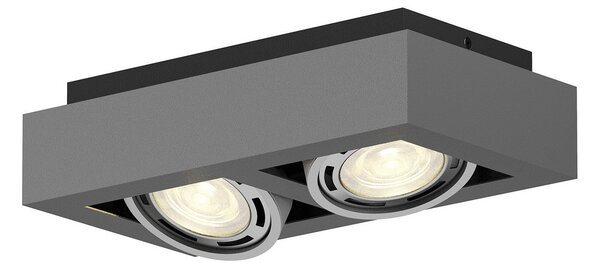 Mennyezeti Lámpa Arcchio, Ronka, dimmable, Szürke, Nappali, Fém, Modern