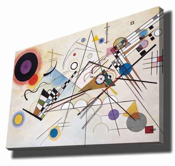 70100KANDINSKY006 Kandinsky vászonkép, 70 x 100 cm