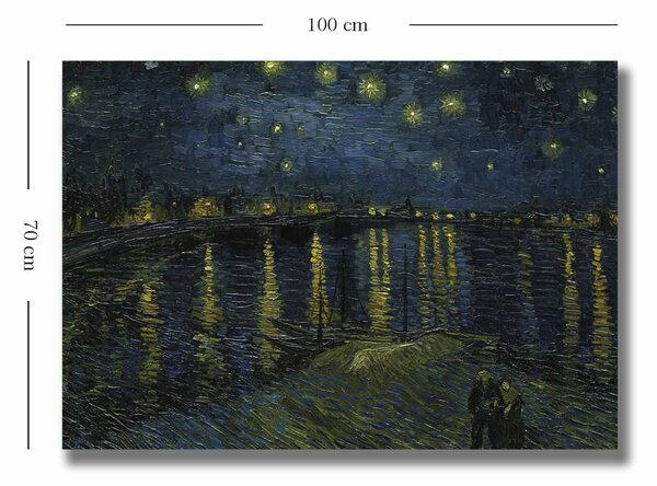 70100VANGOGH026 Van Gogh vászonkép, 70 x 100 cm