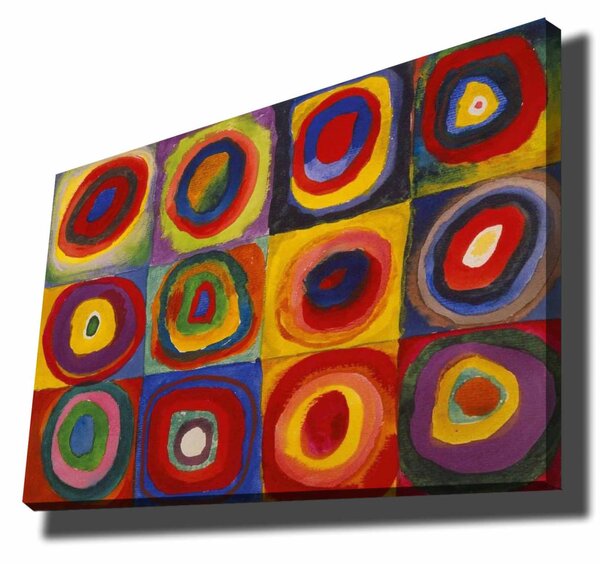 70100KANDINSKY008 Kandinsky vászonkép, 70 x 100 cm