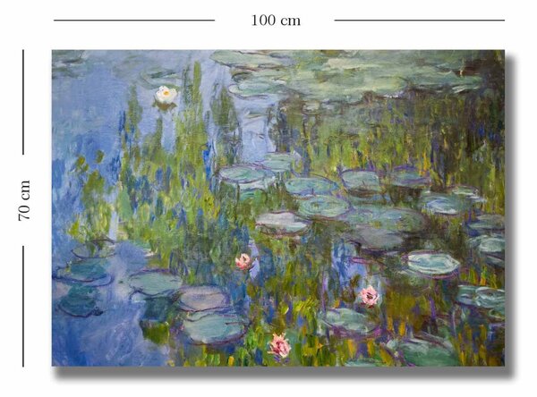 70100MONET016 Monet vászonkép, 70 x 100 cm