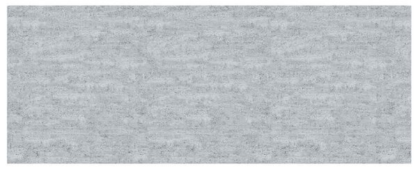 Betonszürke MDF lebegő fali polc 60 x 23,5 x 3,8 cm