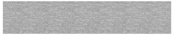 Betonszürke MDF lebegő fali polc 120 x 23,5 x 3,8 cm