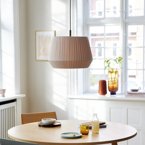 Függőlámpa Nordlux, Dicte, dimmable, Bézs, Nappali, Szövet / Textília, Skandináv