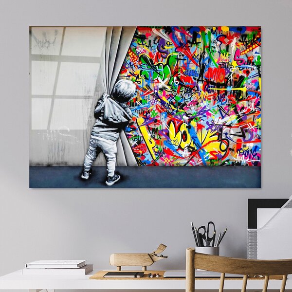 UV-782 edzett üvegkép, 70 x 100 cm