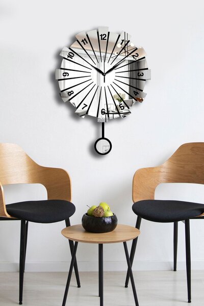 Vlnt111Gu ezüst MDF-akril falióra, 39 x 50 cm