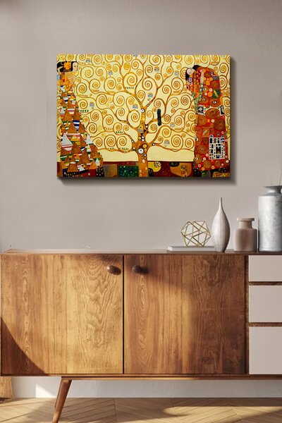 Kanvas Tablo 272 Gustav Klimt vászonkép, 50 x 70 cm