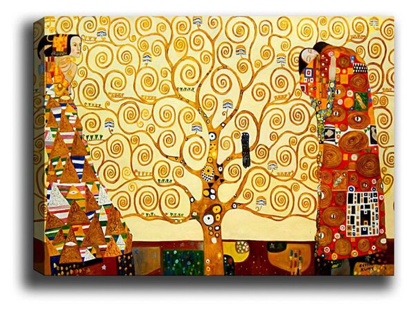 Kanvas Tablo 272 Gustav Klimt vászonkép, 50 x 70 cm