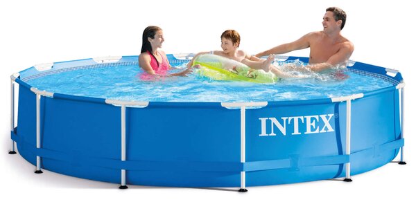 Intex Rack Fémvázas medence, javító készlettel 366x76cm (28210)