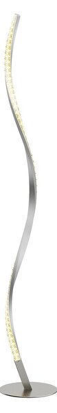 Állólámpa Lindby, Criostal, dimmable, Fémes, Nappali, Alumínium, Modern
