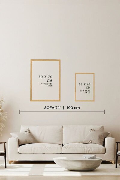 Ersydata2-5070 keretezett MDF falikép, 3 db-os szett
