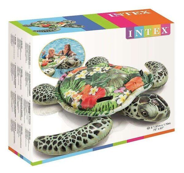 Intex 57555 Teknős felfújható lovagló 191 x 170 cm
